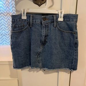 Jean skirt